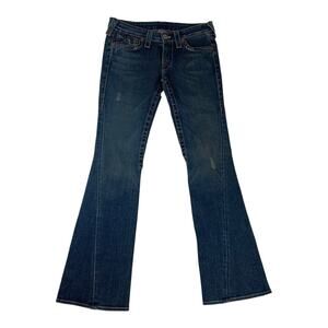 True Religion women's size 29 Joey Dark Blue Flare Jeans